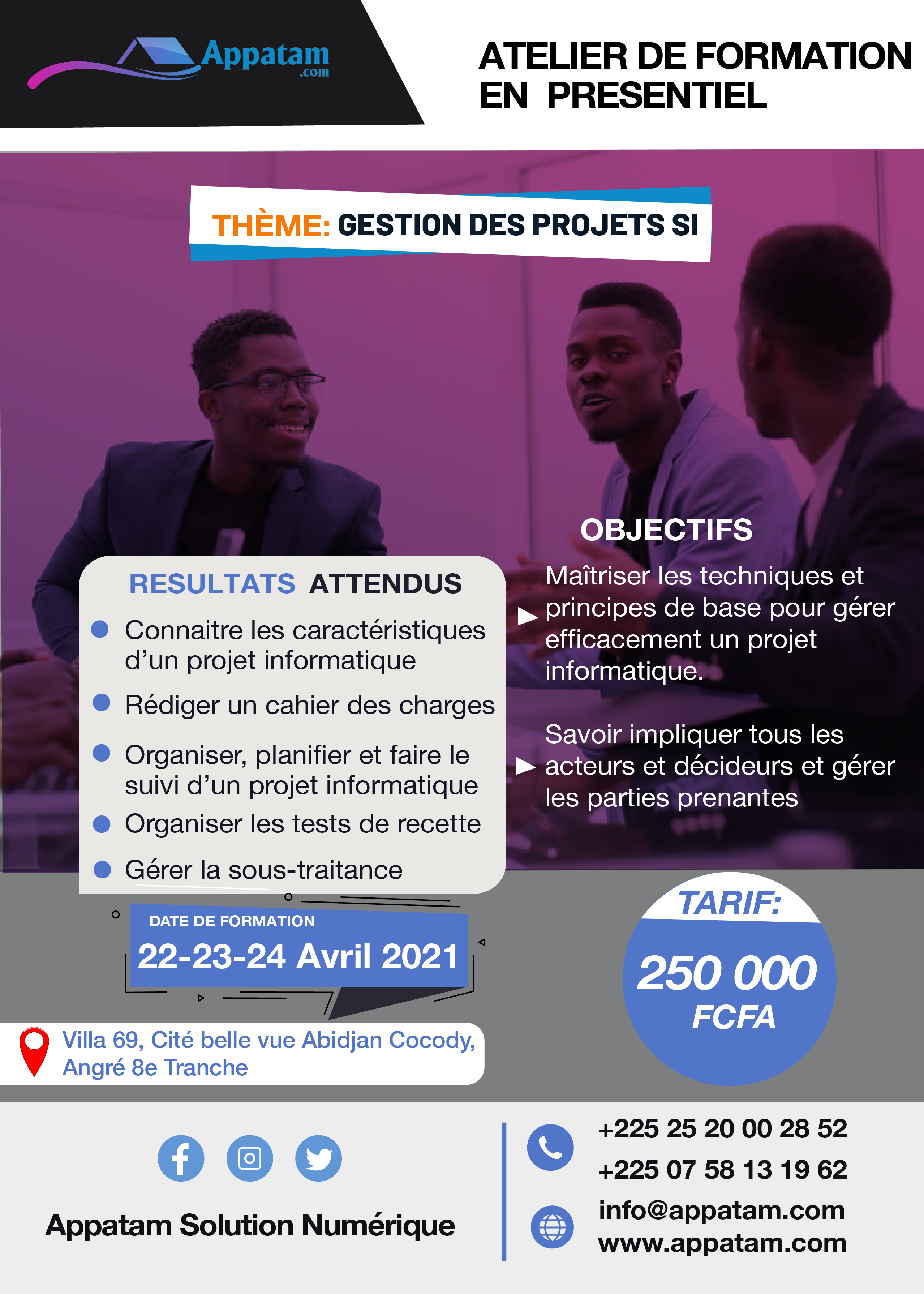 Formation SI Apptam solution numérique Formation SI Apptam solution numérique